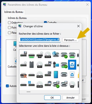 Capture d'écran #5 pour changer l'icône de la corbeille de Windows 11.