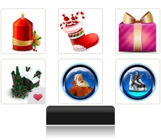 Icones noel gratuites.