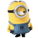 Icone de Minion Stuart 128x128 PNG