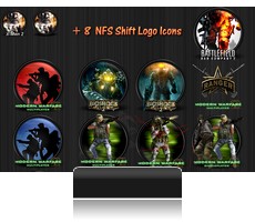 Icones "GamesPack" jeux vid�o.