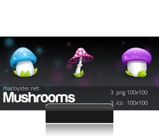 Icones Champignons gratuits.