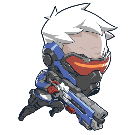 Overwatch Icône - Soldat 76 - 512x512 Png