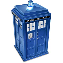 Icône Tardis - Doctor Who - 256x256 PNG