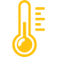 Icône de thermomètre PC.