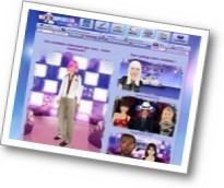 Screenshot du jeu de simulation de vie de star virtuel sur ma-super-star.com.