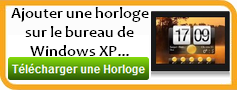 Telecharger horloges Windows XP.