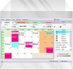 Screenshot du logiciel calendrier et agenda Kplan personal.