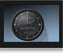 screenshot de l'hologe Vista Clock.