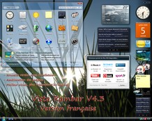 Vista Rainbar sidebar. Vista Rainbar sidebar.
