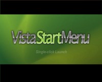 Video de Vista Start menu.
