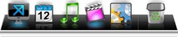 Screenshot du Dock XWindows Dock.