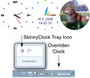 Screenshot Horloge Skinny Clock.