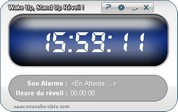 screenshot horloge Wake Up Stand Up Rveil