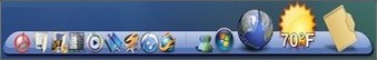 screenshot ObjectDock Dock.