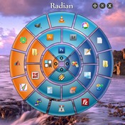 screenshot Radian lanceur applications.