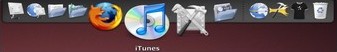 screenshot RocketDock dock.