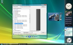 screenshot Windows Sidebar Styler.