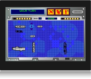 Screenshot du jeu de bataille navale navy battle.