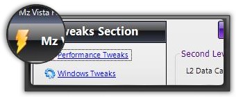 screenshot du logiciel optimisation Mz Vista Force.