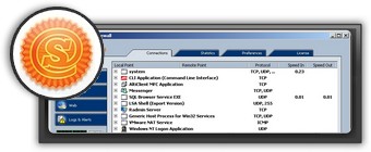Logo du pare-feu gratuit Sunbelt Personal FireWall.