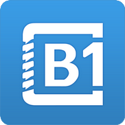 Logo de site de décompression de fichier en ligne B1.