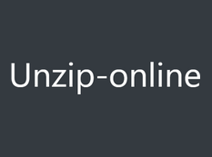 Logo du site pour dézipper en ligne.