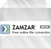 Convertisseur de fichiers en ligne zamzar.com.