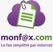 R�ception de fax en ligne monfax.com.
