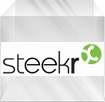 Stocker fichiers en ligne steekr.com.Logo.