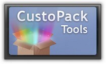Screenshot logo custopack tools.
