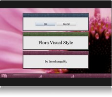 Sreenshot Theme XP pink Flora VS.