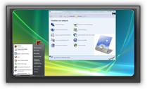 Screenshot theme vista pour XP vistamizer.