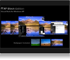 Sreenshot Theme XP black Edition.