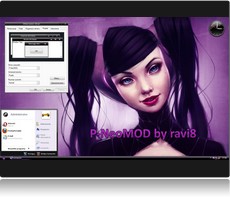 Screenshot Theme XP black P-NeoMOD Style.