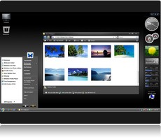 Sreenshot Theme XP black New XP LiveBlack.