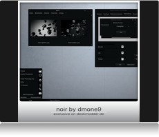 Sreenshot Theme XP black Noir.