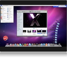 Screenshot theme mac pour XP leopard x.
