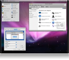Screenshot theme mac pour XP leopardxp.