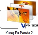 Screenshot du themepack Windows 7 Kung Fu Panda 2.