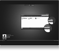 Screenshot Theme vista black B-2.