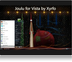 Screenshot Theme vista noel Joulu.