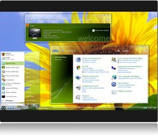 Screenshot Theme vista Warfaze for Vista.