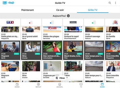 Application B.TV Bouygues sur Microsoft Store