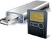 Cl� usb, carte flash.