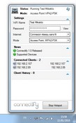 Screenshot du logiciel wifi Connectify.